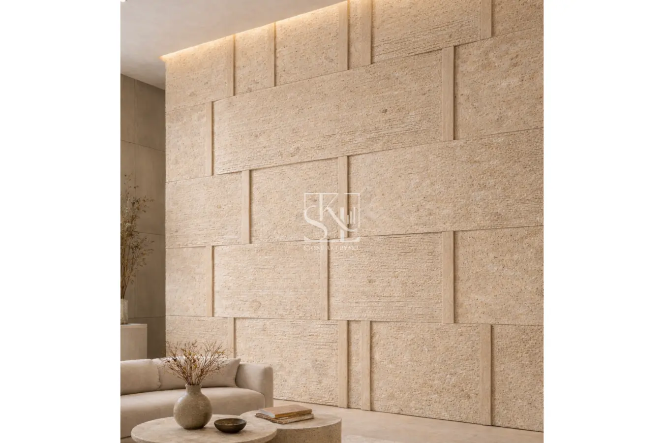 Linear Stone Canvas
